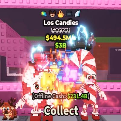 Los Candies يعطي 494 مليون بالثانيه