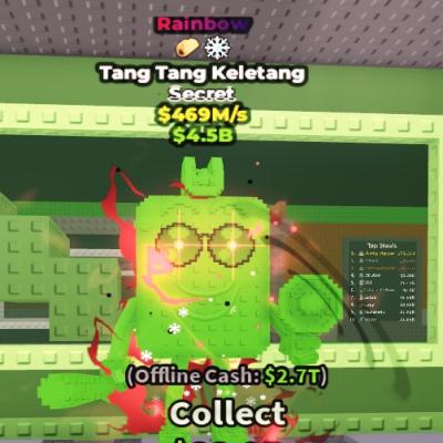 Tang Tang keletang رينبو يعطي 469 مليون بالثانيه